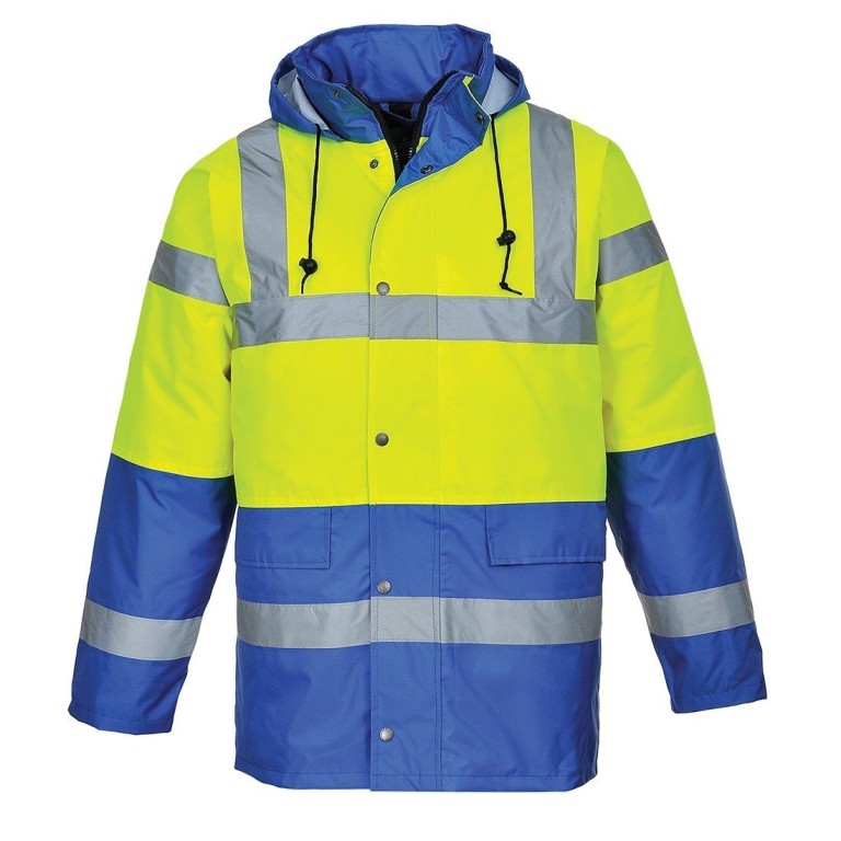Portwest Hi Viz Contrast Traffic Jacket