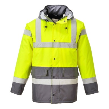 Portwest Hi Viz Contrast Traffic Jacket