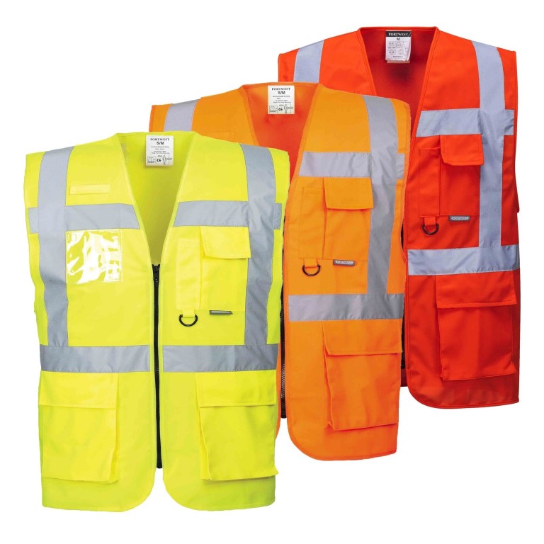 Portwest Berlin Hi-Vis Executive Vest