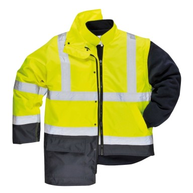 Portwest Hi Vis Executive 5 in 1 Jacket