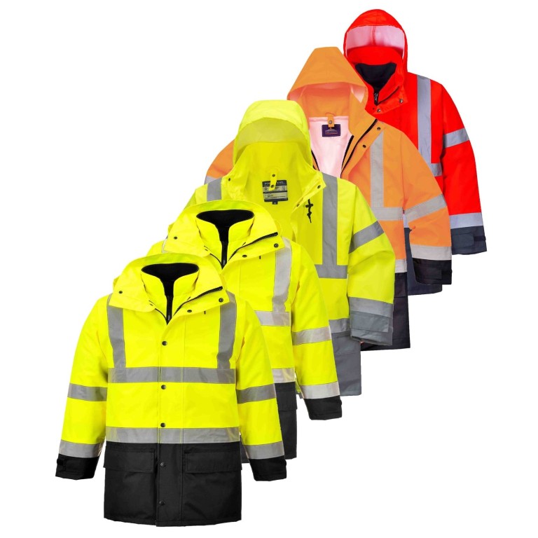 Portwest Hi Vis Executive 5 in 1 Jacket
