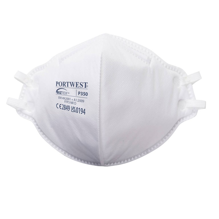 Portwest FFP3 Dolomite Fold Flat Respirator x20