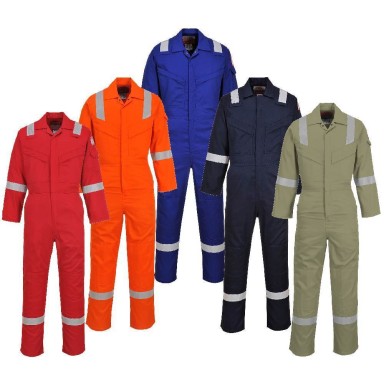 Portwest Flame Resistant Super  Light Weight Anti-Static Coverall 