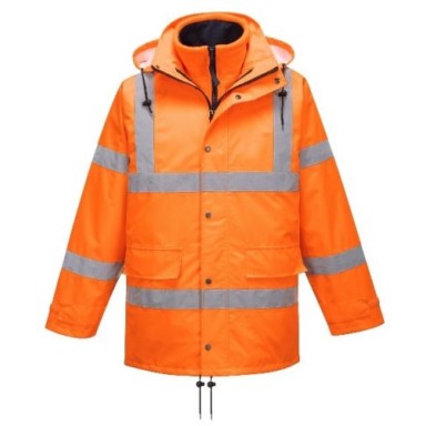 Portwest Hi Viz Breathable Traffic Jacket (Interactive)