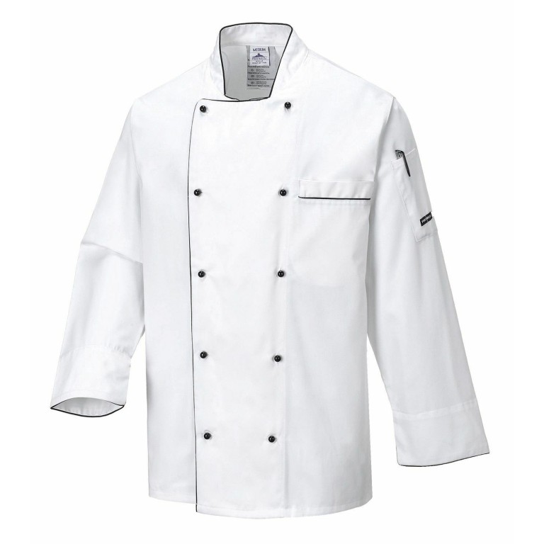 Portwest Executive Chefs Jacket C776 Workwear Clothing at Your Workwear