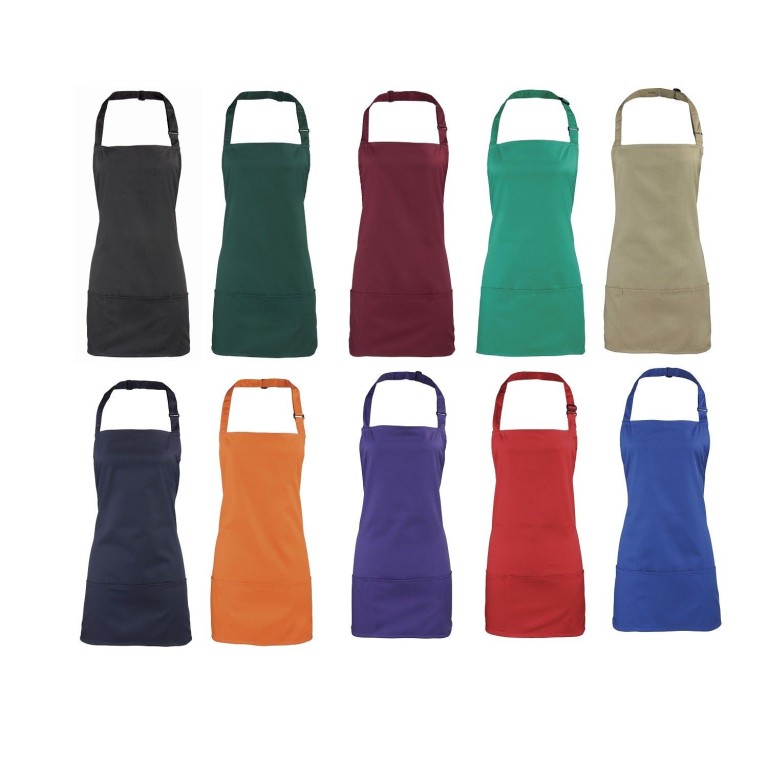 Premier Colours 2-in-1 Short Bib Apron