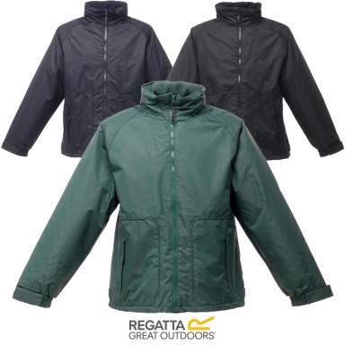 Regatta Hudson Mens Waterproof Windproof Hooded Lined Padded Insulated Jacket
