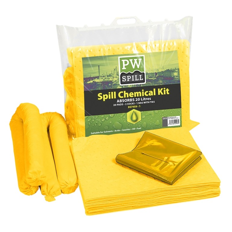Portwest Spill Chemical Kit 20L (PK of 6)